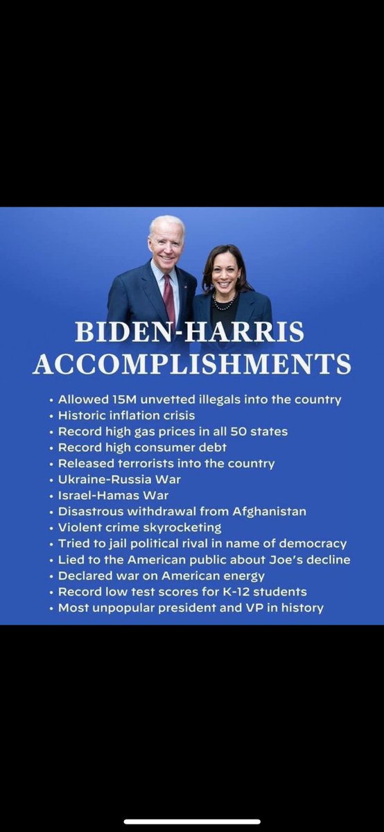 Wake up everyone. 

Trump 2024!

#NeverBiden
#NeverHarris
#NeverWalz 
#Election2024 
#HarrisWalz 
#harriswalz2024 
#Trump2024 
#vote