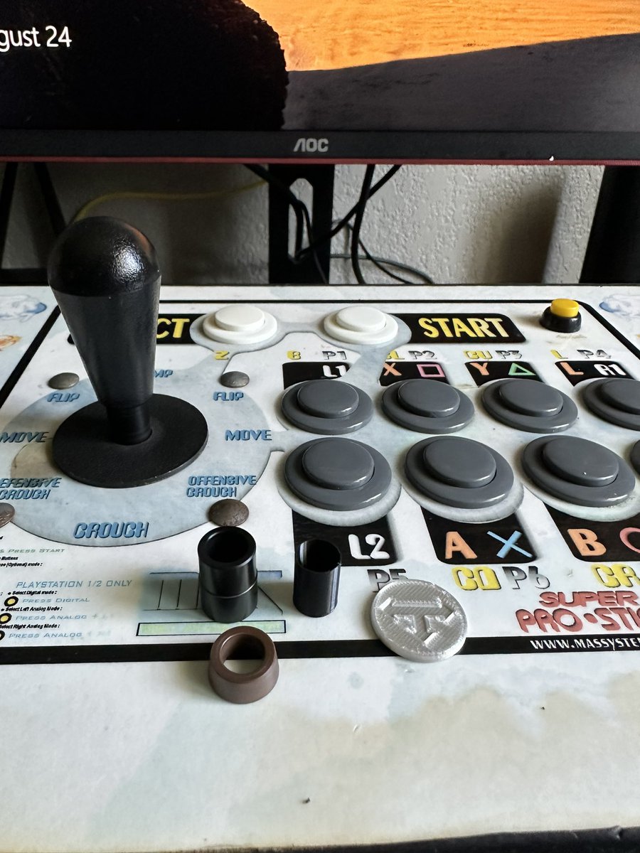 srkmagnus's tweet photo. Support those who support you and your community! Thanks to @Layer_Shift for the Wico P360 parts. Much appreciation and can’t thank you enough for supporting our small, but important, #MASSystems fight stick community. 👊#OmniArcade #Layershift #FGC https://t.co/l1drPteySn