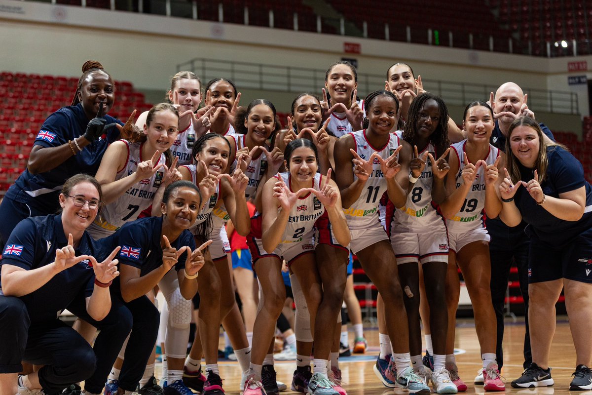 PROMOTION SECURED 🇬🇧🤩 

The U16W are heading to the Division A European Championship 2025! 

#GBbasketball