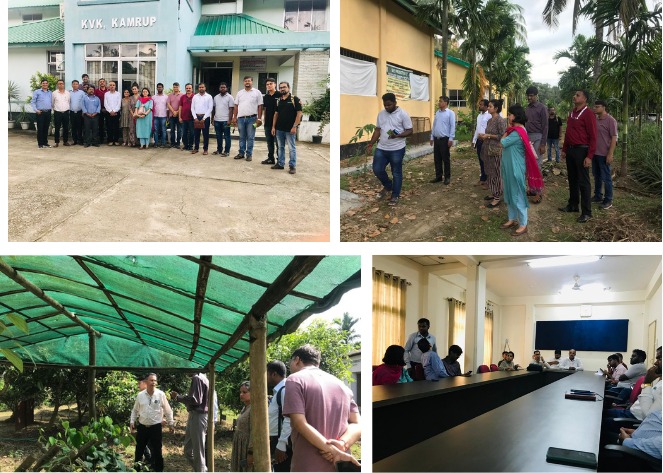 STPI_OctaNE's tweet photo. STPI and ARIAS Society officials along with selected #AgriTech Startups under #AssamAgTechOCP visited Krishi Vigyan Kendra Kamrup, AAU, Kahikuchi campus to explore collaboration & opportunities during field visit.
@GoI_MeitY @MSH_MeitY @arvindtw @agri_assam @icarindia @KamrupKvk https://t.co/92iwlNZwOR