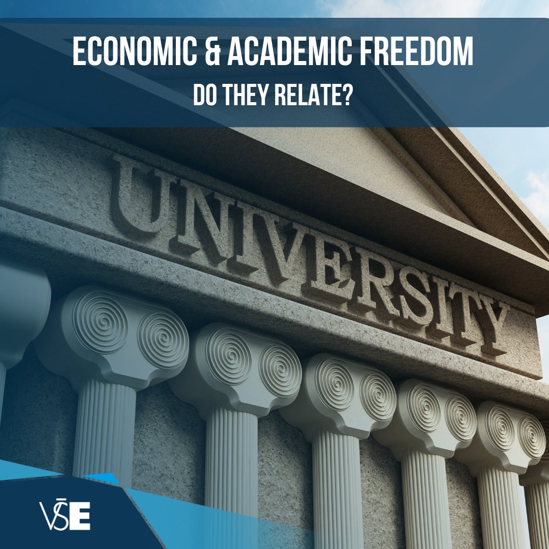 vse_horizons's tweet image. 1/4🧵Excellent VŠE Publication Series📄#InstitutionalEconomics #EconomicFreedom #AcademicFreedom #Academia

Economic and academic freedom – do they relate?