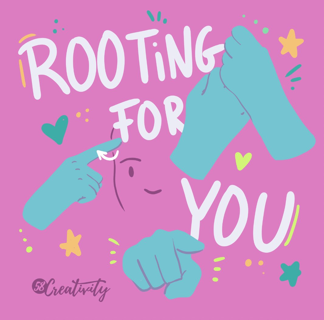 Sending all the good vibes and positive energy your way—rooting for you every step of the way! 🌟💪