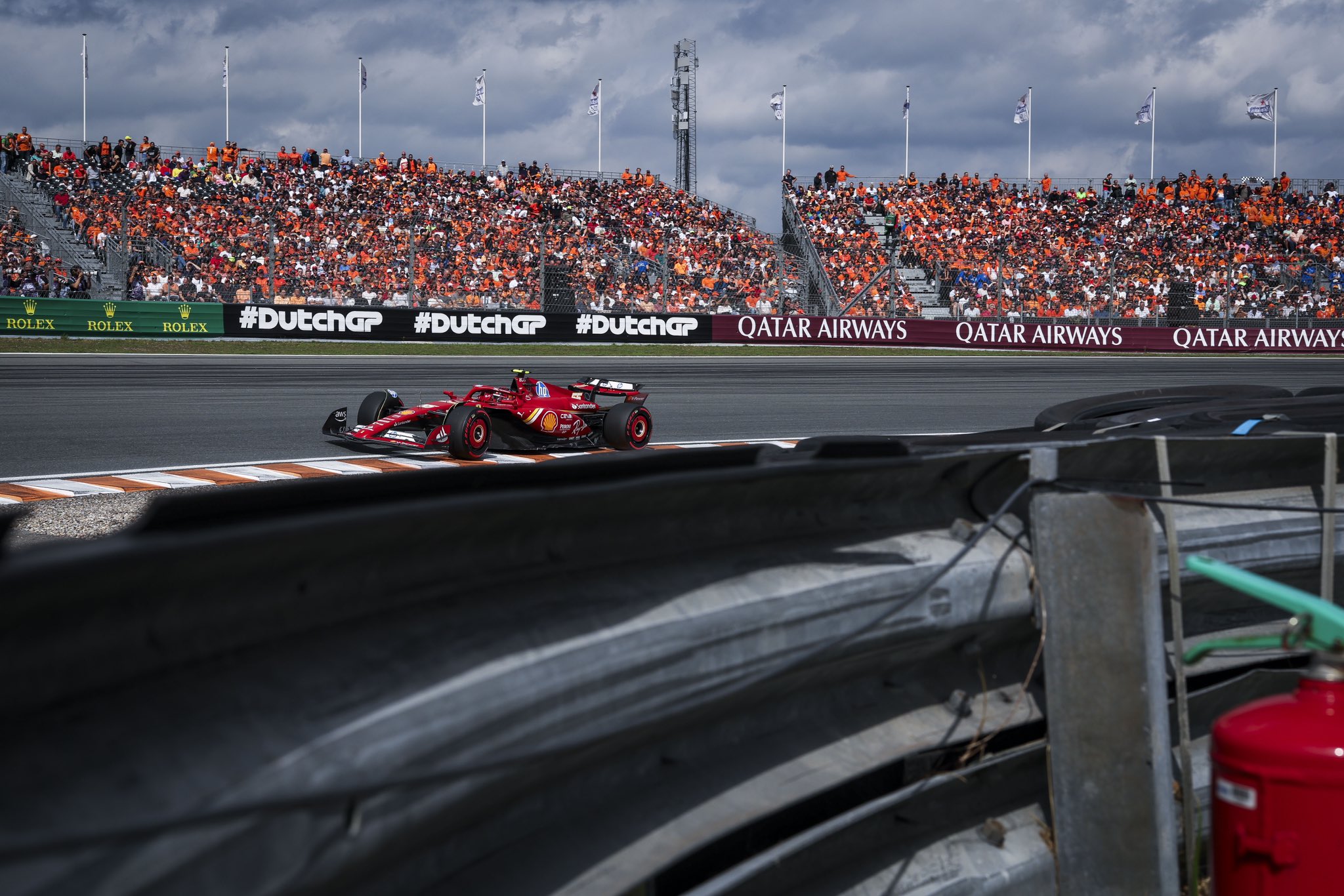 Zandvoort qualifying report Charles Leclerc P6, Carlos Sainz P11