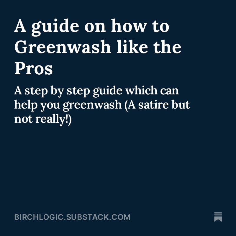 jasskarrann's tweet photo. https://t.co/EeCpbeM6YJ
A guide on how Big Tech (AWS, Google, Meta) are greenwashing their Carbon emissions and our misleading their customers through their carbon neutral claims! https://t.co/osi0cXf77W