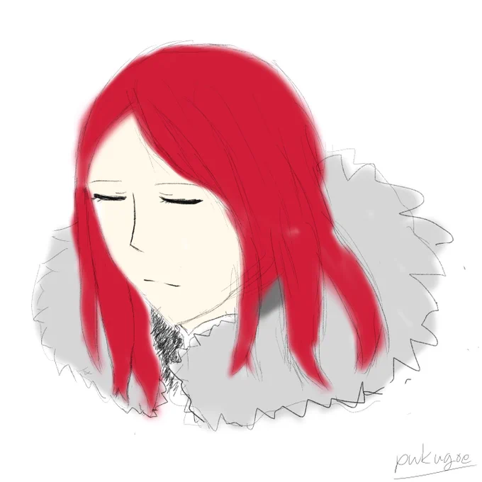 本日の30分集中描きトリスタン 