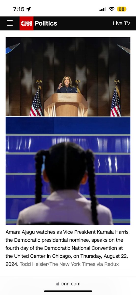 Regardless of your politics, this is an incredible image.