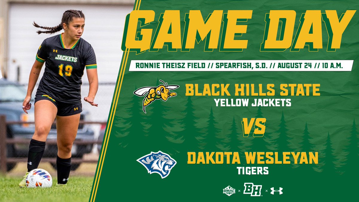 BHSUAthletics's tweet photo. GAME DAY‼️

@BHSUWSOC 🆚 Dakota Wesleyan (Exhibition)

📅 - 8.24.2024
⏰ - 10 AM
📍 - Spearfish, S.D. (Ronnie Theisz Field) https://t.co/Jf8QGa1hDF
