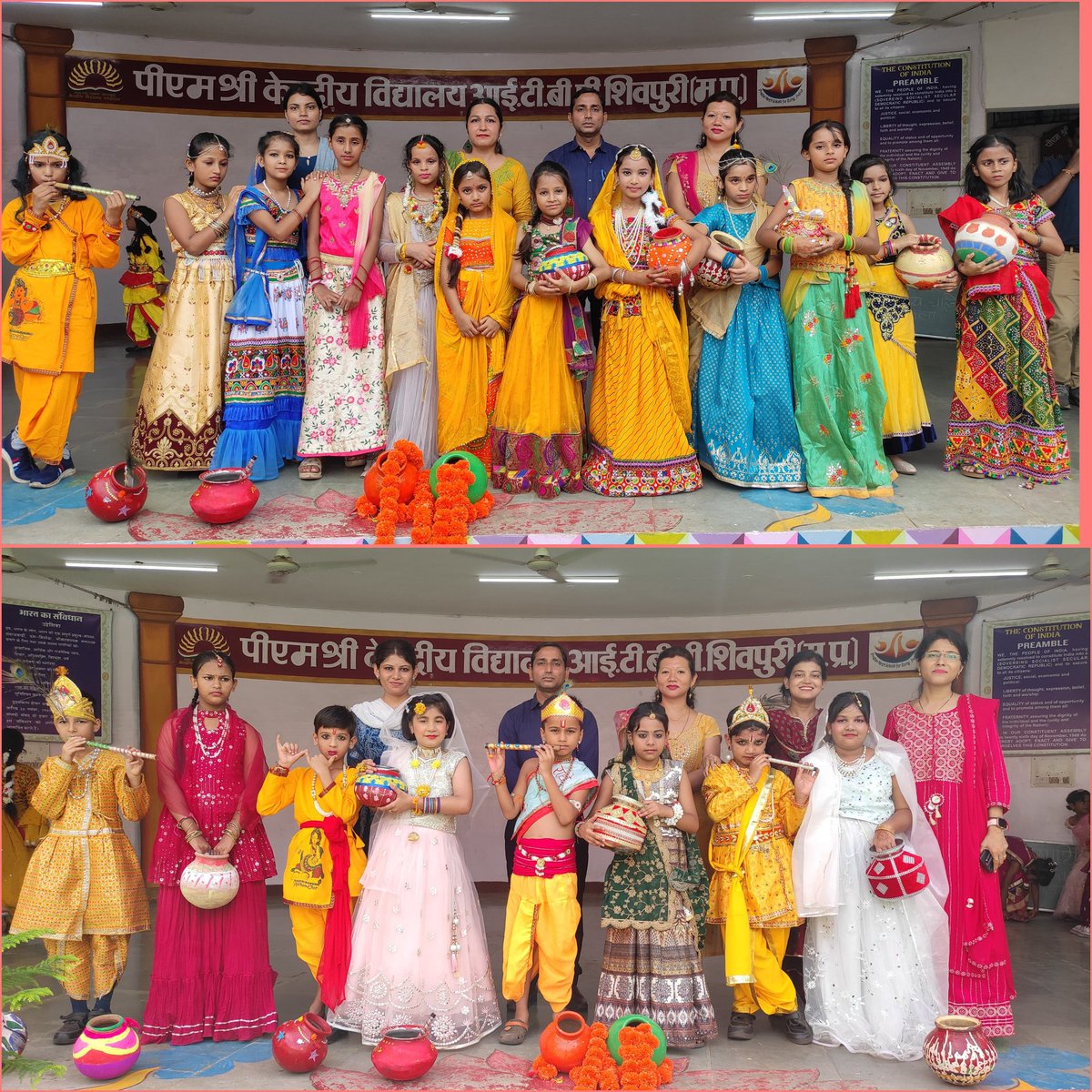 kvitbpshivpuri's tweet image. विद्यालय में आयोजित श्री कृष्ण जन्माष्टमी उत्सव की कुछ झलकियां
#Janmashtami2024 
#Groupdance #Festiveseason
#PMShri #kvs
@KVS_HQ @kvs_bh