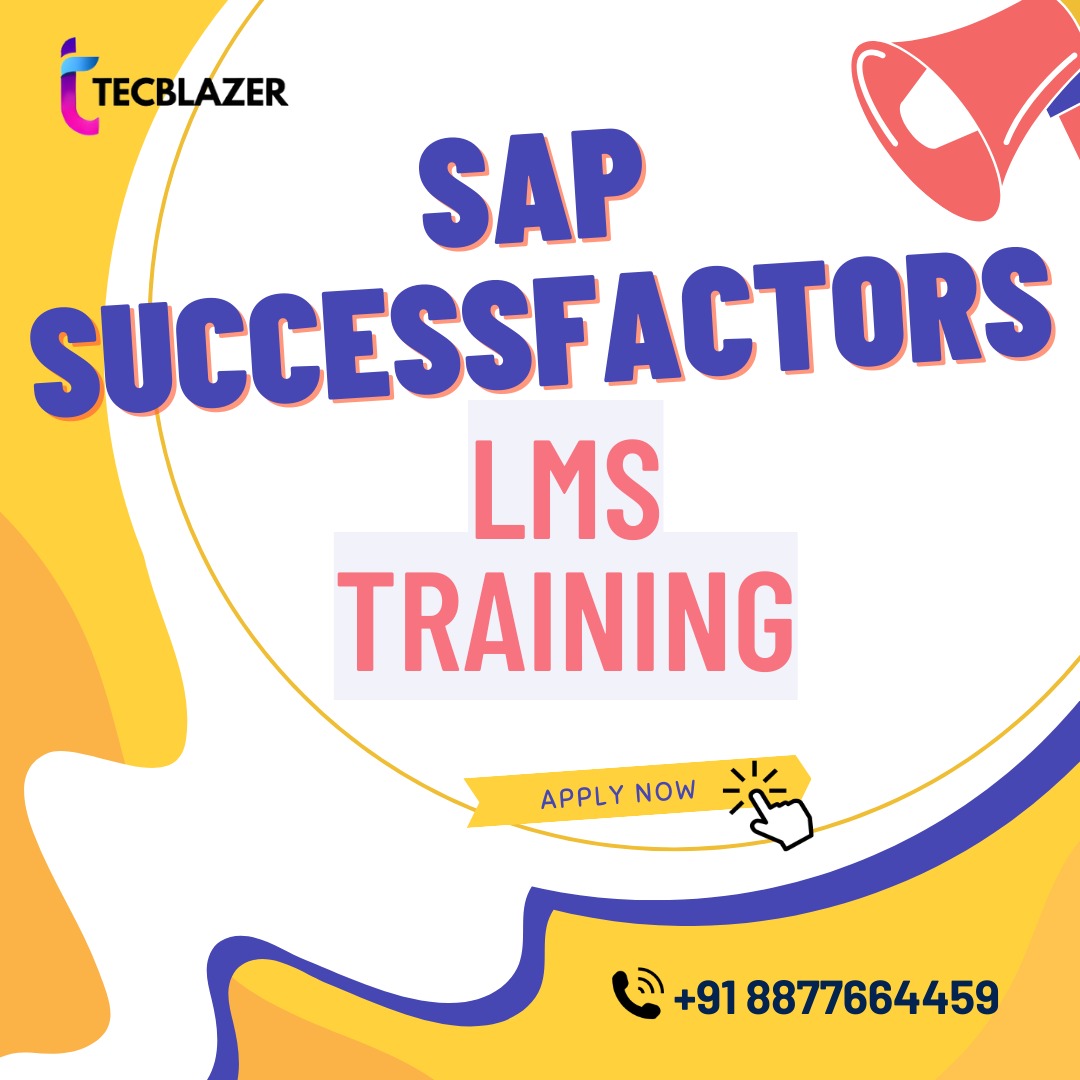 Saikrisna0903's tweet image. Learn SAP SuccessFactors LMS Consultant Training with our expert-led training. Master LMS functionalities and enhance your HR skills for better organizational management.
Contact us +91 8877664459
#SAPSuccessFactors #LMSSupport #LMSTraining