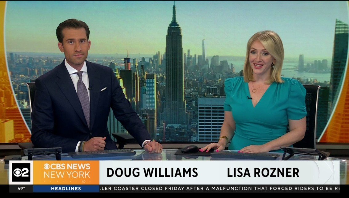 Joshua Albarran (@joshuax1993) on Twitter photo Good Saturday morning to <a href="/DougWilliamsTV/">Doug Williams</a> & <a href="/CraigAllenWx/">Craig Allen</a> on <a href="/CBSNews/">CBS News</a> <a href="/CBSNewYork/">CBS New York</a>🌞! They are joined on the couch today by <a href="/LisaRoznerTV/">Lisa Rozner</a> filling-in for <a href="/Elaine_Quijano/">Elaine Quijano</a>, Elaine's on vacation this weekend. Doug, Lisa & Craig have all ur local news & weather. cbsnews.com/newyork/live Good Saturday morning to <a href="/DougWilliamsTV/">Doug Williams</a> & <a href="/CraigAllenWx/">Craig Allen</a> on <a href="/CBSNews/">CBS News</a> <a href="/CBSNewYork/">CBS New York</a>🌞! They are joined on the couch today by <a href="/LisaRoznerTV/">Lisa Rozner</a> filling-in for <a href="/Elaine_Quijano/">Elaine Quijano</a>, Elaine's on vacation this weekend. Doug, Lisa & Craig have all ur local news & weather. cbsnews.com/newyork/live