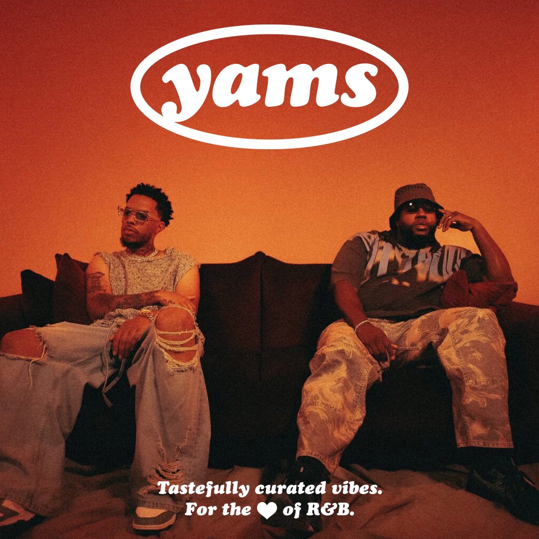 new yamsss 🍠

feat. <a href="/XvrOmar/">Xavier Omär 🍯🌙🏔️</a> <a href="/ELHAE/">ELHAE</a> <a href="/Tinashe/">TINASHE</a> <a href="/whoisphabo/">PHABO 🧸</a> <a href="/_Elmiene_/">Elmiene</a> <a href="/rinidawg/">RINI</a> <a href="/essosajoy/">your muse</a> <a href="/Ye_Ali/">TraphouseJodeci</a> <a href="/aayannaofficial/">aáyanna</a> <a href="/officiallypxrry/">pxrry 🖤</a> <a href="/hamzaa/">Hamzaa</a> <a href="/iamskylarsimone/">Skylar Simone</a> <a href="/carimakesnoise/">CARI</a> + more

Spotify: open.spotify.com/playlist/4Bop6…
🍎Music: music.apple.com/us/playlist/ya…
Tidal: tidal.com/playlist/7759e…