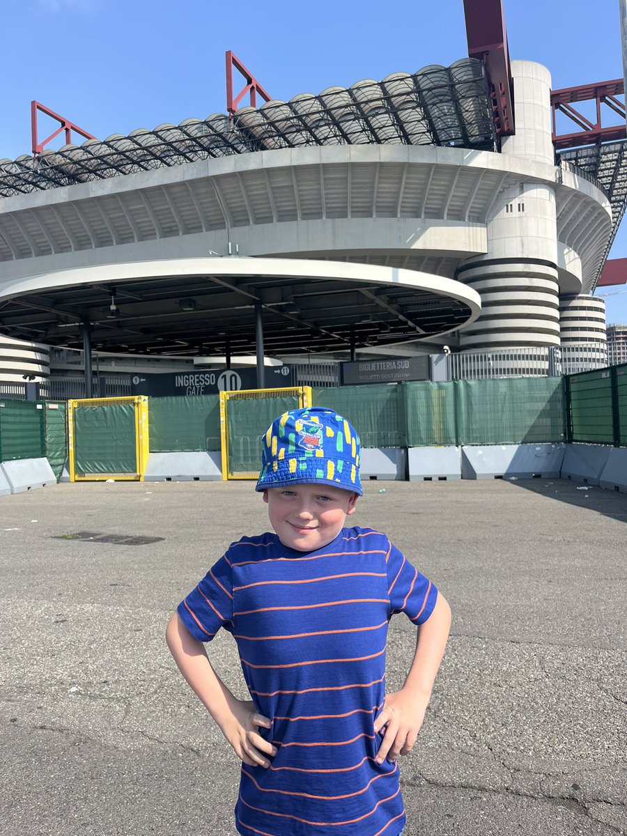 Representing at the San Siro