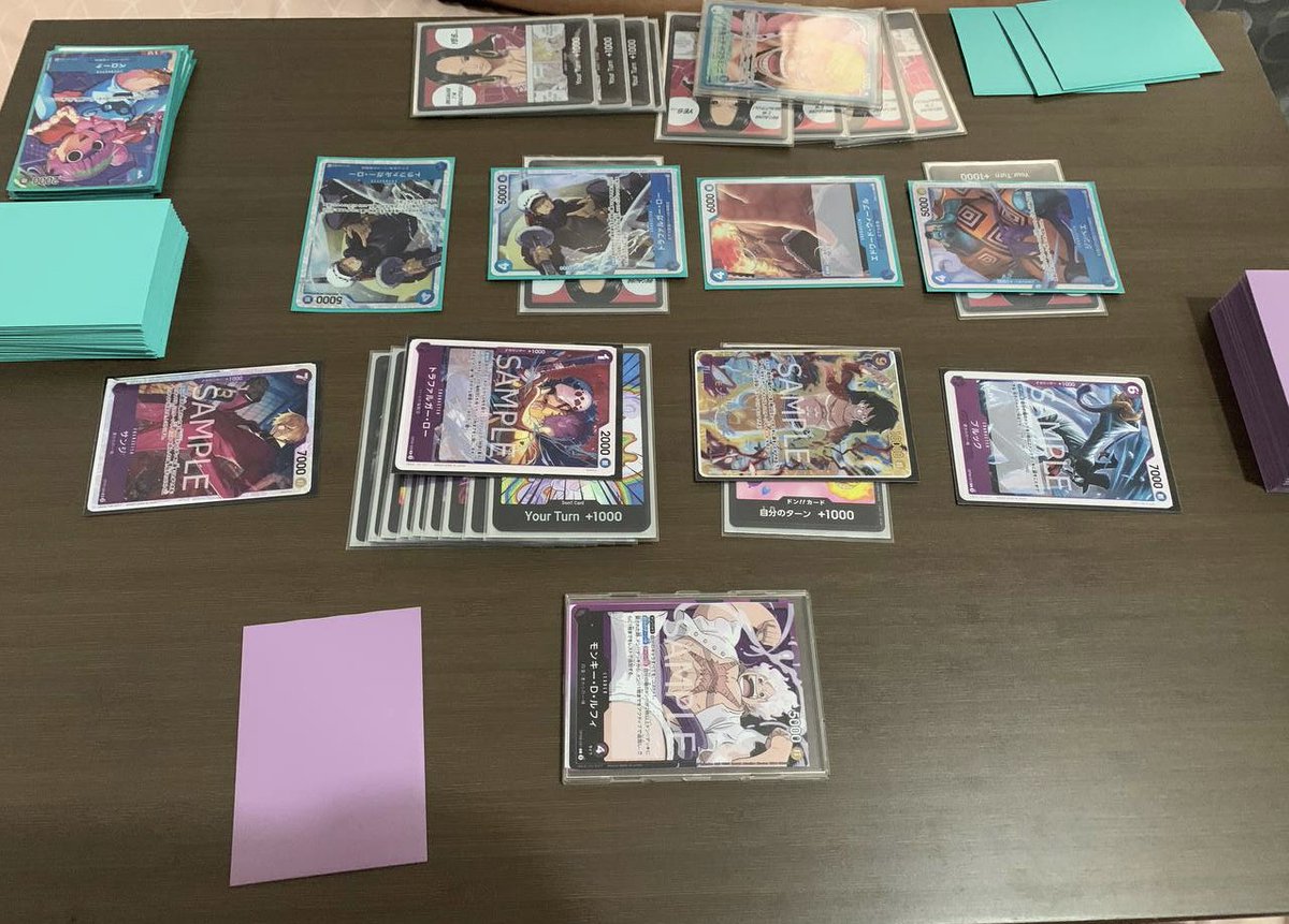 MeitcgTV's tweet photo. Loving this deck so much 🥰☁️

#onepiecetcg https://t.co/NohAjTGD19
