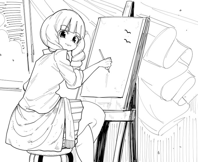 新しく導入したペンの調子、よ、よい。 