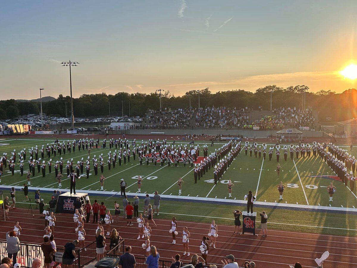What a night last night was! Huge congratulations to Coach Mccomb and the Football program on their first win of the season. The Oak Mountain community came out and the support was incredible! Cheer and band were awesome! Looking forward to some more Friday Night Lights. #GOOM