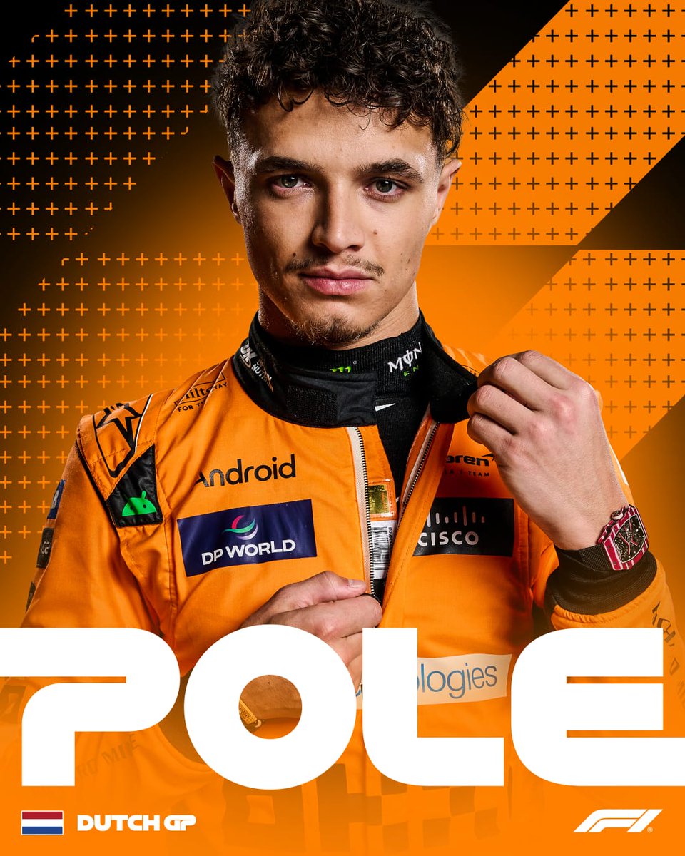 GeorgeBalmaF1's tweet photo. 🏁 𝗣𝗢𝗢𝗢𝗢𝗟𝗟𝗟𝗟𝗘𝗘𝗘 @LandoNorris 🇬🇧 4️⃣ #F1 3️⃣ #F12024 #DutchG 🇳🇱 #Zandvoort @McLarenF1 🇬🇧 https://t.co/BDoTDBXJit