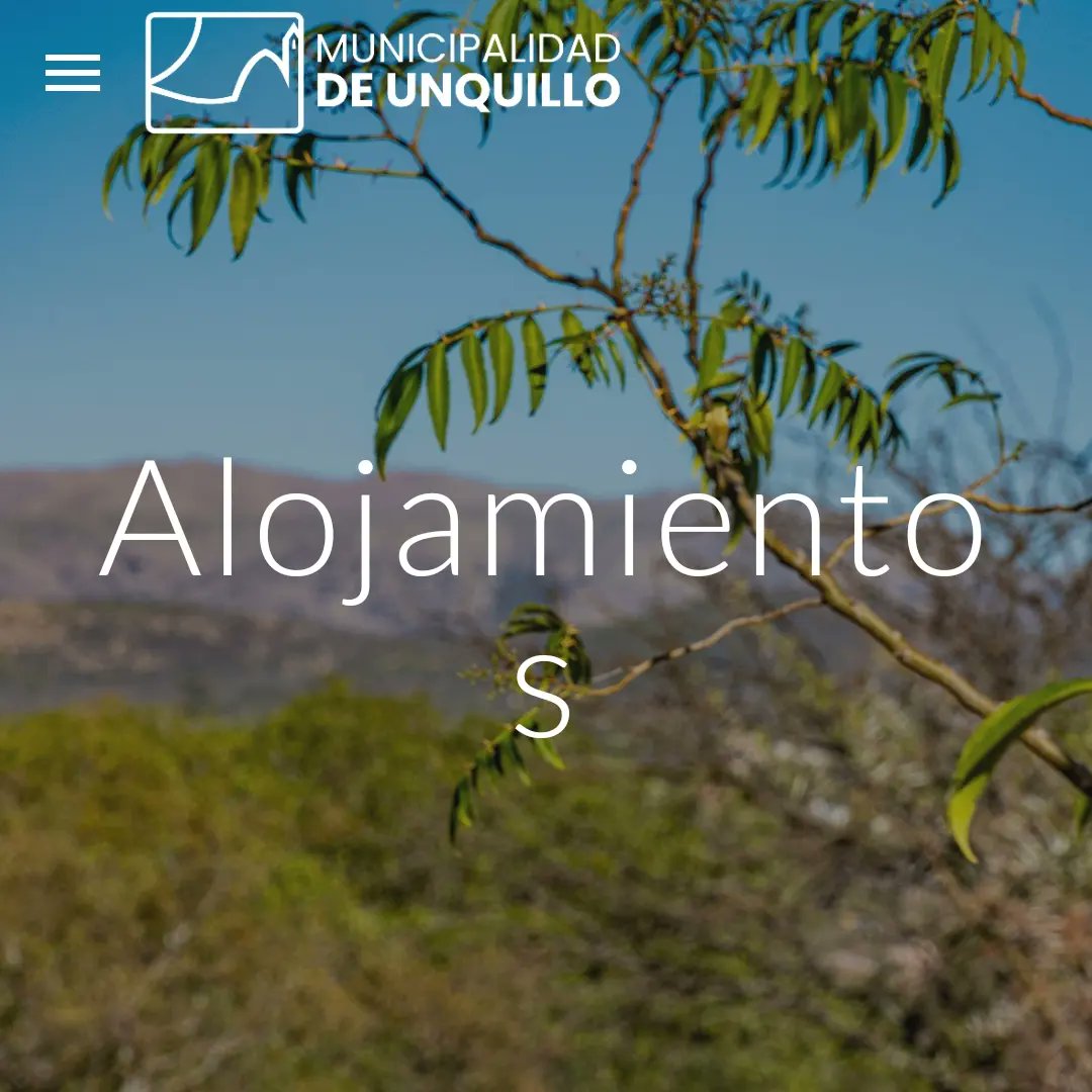 Hola, aquí link de alojamientos en Unquillo sites.google.com/unquillo.gov.a…