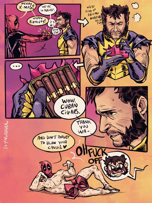 Happy whatever 
#DeadpoolAndWolverine #poolverine 