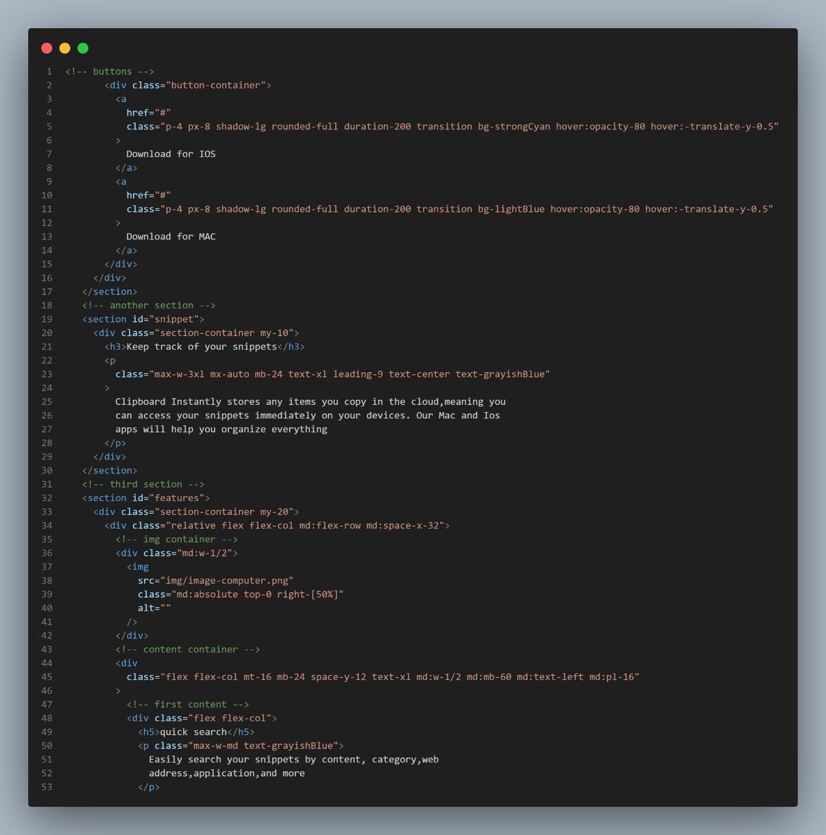 Micolexy2's tweet image. Just wrapped up a project using Tailwind css Loving how fast and flexible tailwind is for building responsive website
#coding #learningcode #learning #motivation #inspiration #softwareengineer #softwaredeveloper
#TailwindCSS #WebDevelopment #frontenddev