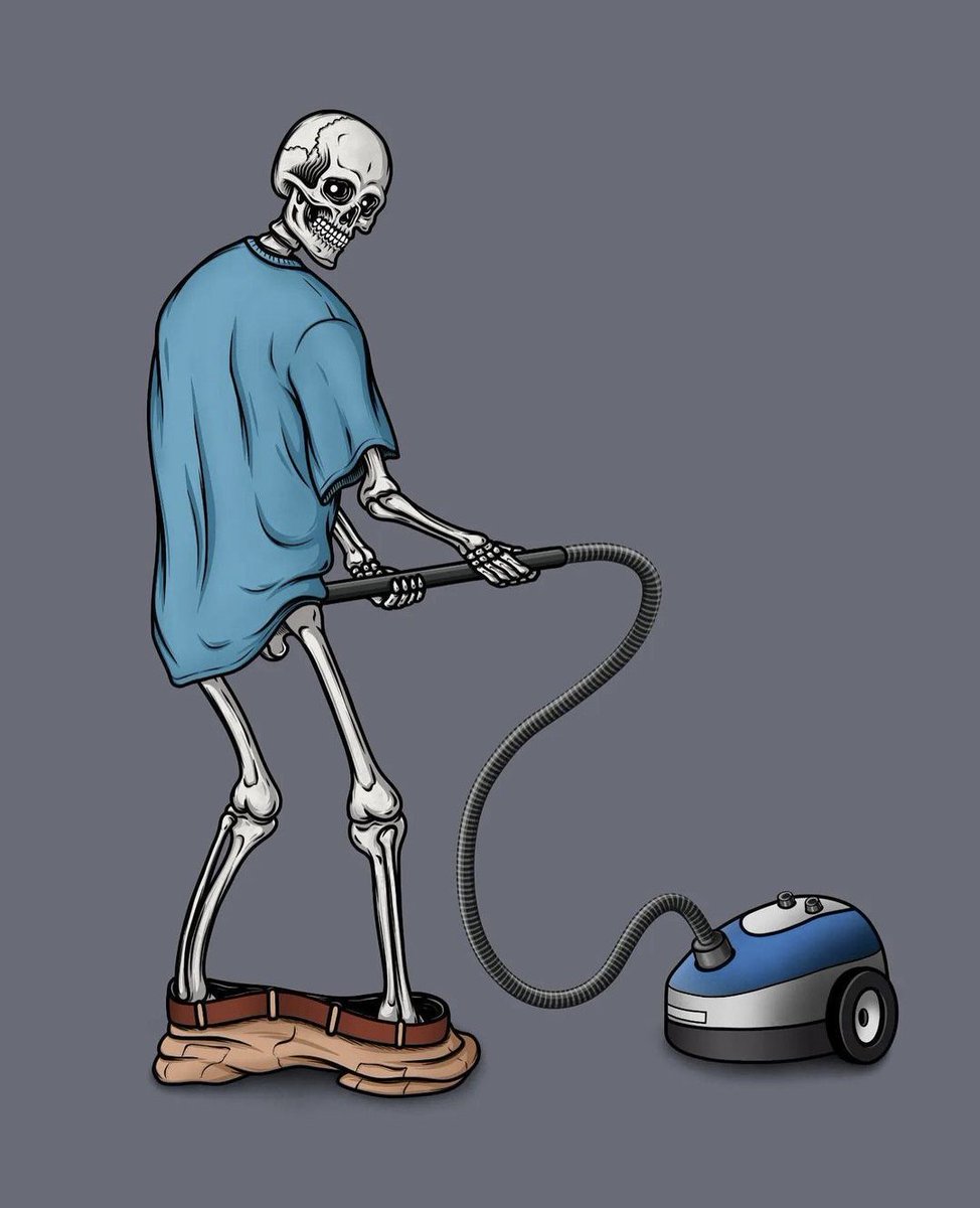 deathbyhibachi's tweet photo. Chores 

#Art by Empty Graves https://t.co/4rExaABtbn