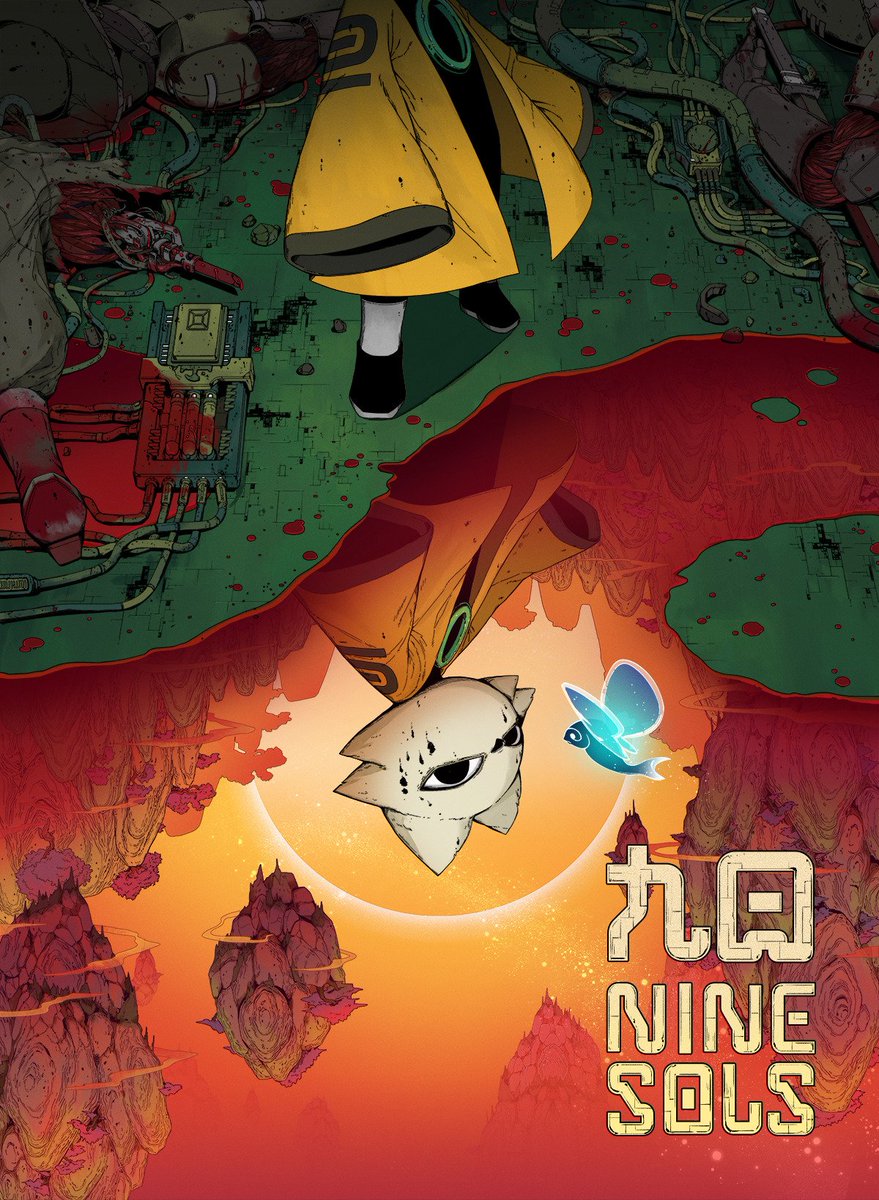 _Xenon45's tweet photo. @MetroidFrance @HALBERDSTUDIOS @MrMorrisGames @AxiomVerge @TheGameKitchen @Team17 @Sickhead @BlitWorks Le super jeu "Nine Sols" du studio taiwanais @redcandlegames qui se passe dans un monde "tao-punk" ! https://t.co/XTJepbgKol