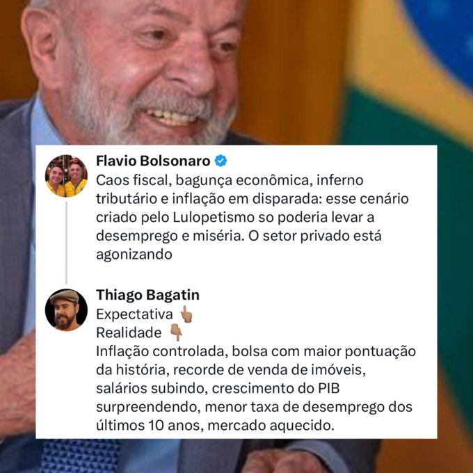 <a href="/FlavioBolsonaro/">Flavio Bolsonaro</a> KKKKKKKKKKK, o melhor presidente de todos os tempos. #LulaAte2030
