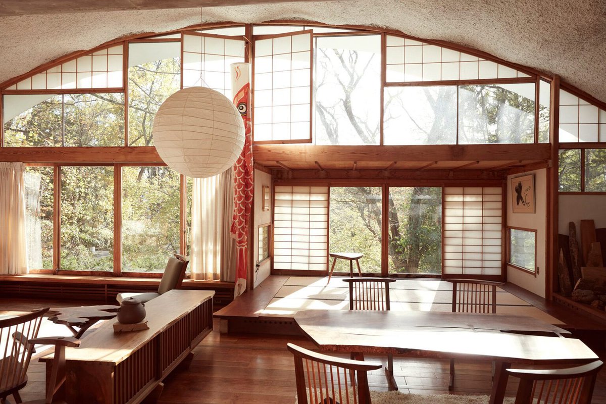 The studio and home of artist George Nakashima