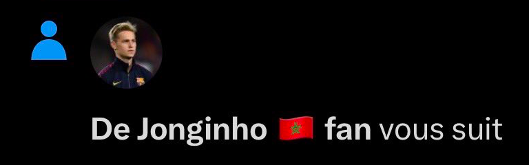 De Jonginho 🇲🇦 fan tweet media