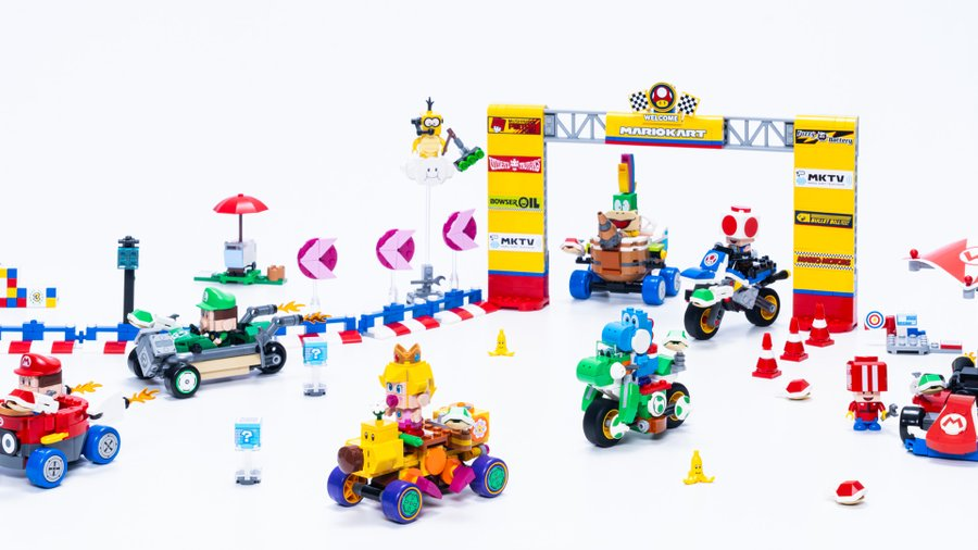 NinWire's tweet photo. LEGO Mario Kart sets have finally been revealed! Check out all six sets right here. Coming January 1st, 2025.  https://t.co/dEQw0dn0jV https://t.co/nKvORcmmU8
