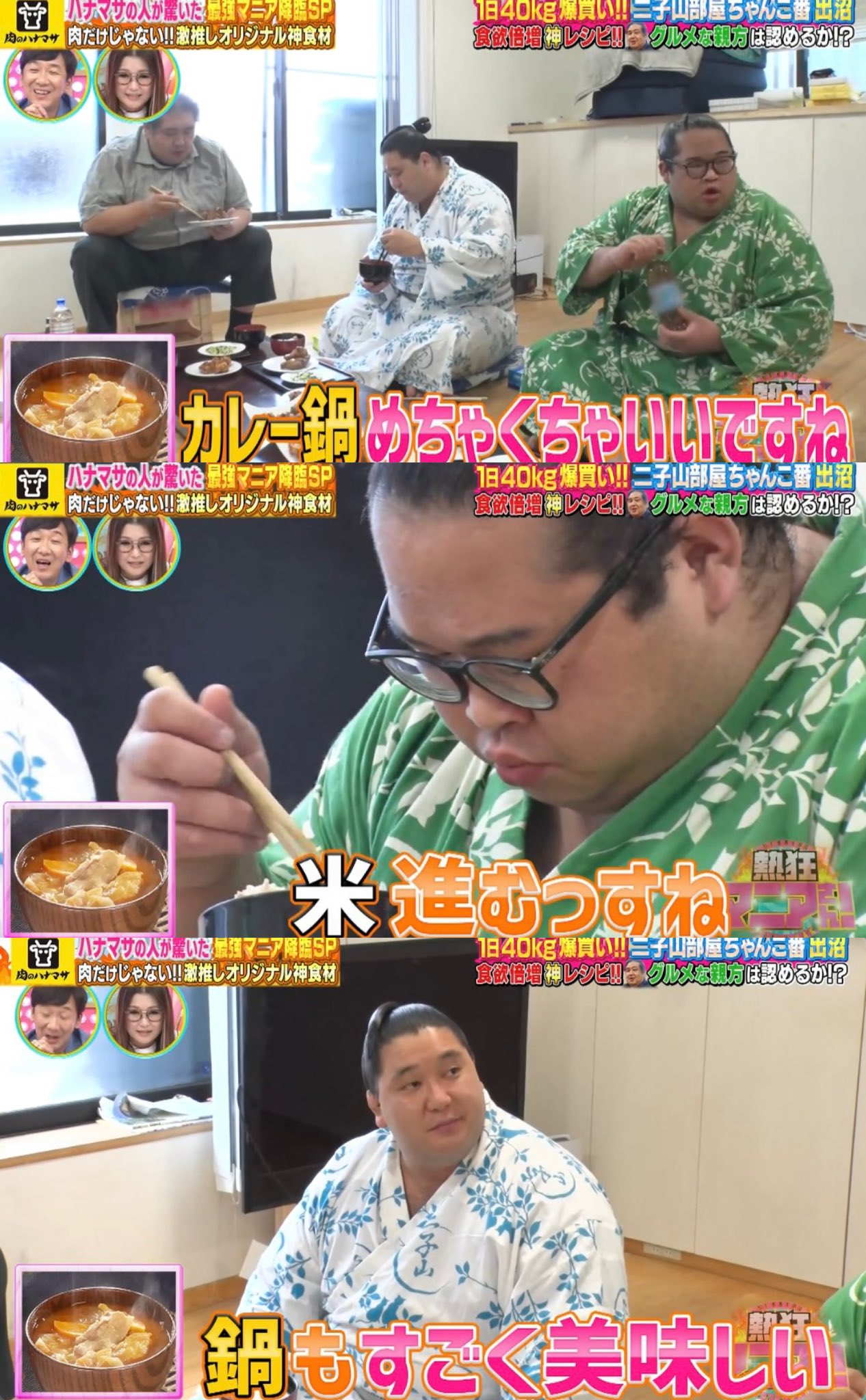がみーです。二子山部屋 二子山部屋 には、預かり中の「みーちゃん」の成長を見逃さない