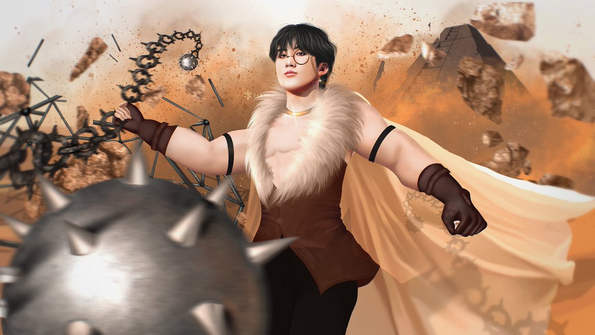 ArtdipityX's tweet photo. Muscle Man Changbin 💪
Inspired by Mountains with a sprinkle of Wolfgang

#StrayKidsFanart https://t.co/QkwXEPFPdQ