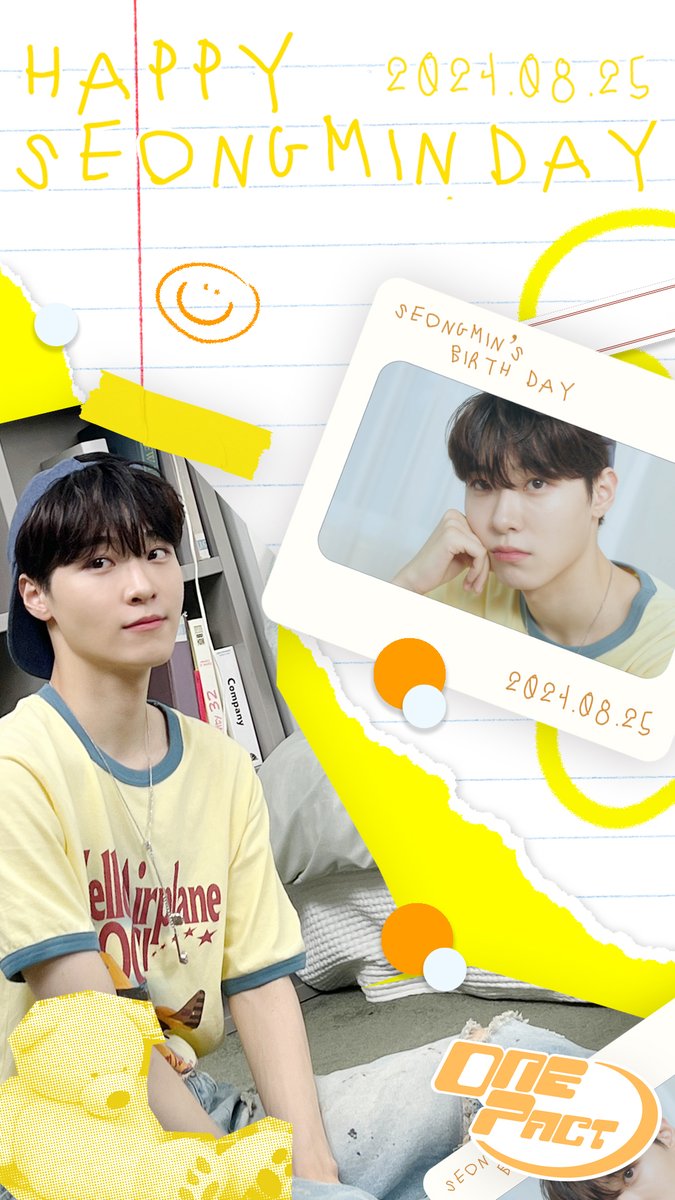 onepact_'s tweet photo. [🎂]

HAPPY SEONGMIN DAY ♡ 
２０２４． ０8． 25 ♡ 

#HappySeongminDay
#SEONGMIN #성민
#ONEPACT #원팩트 https://t.co/r9VznPvpTA