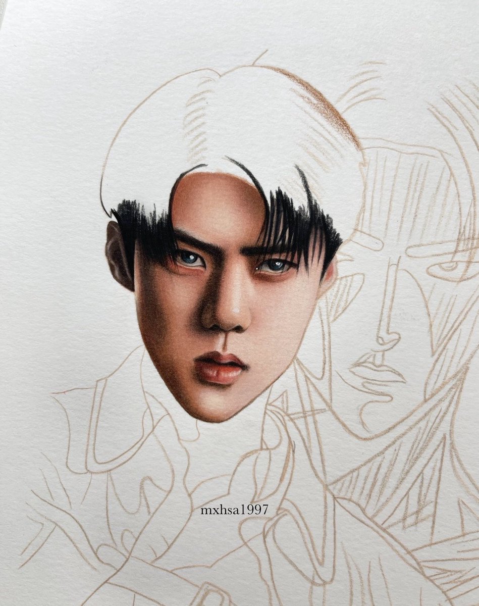 mxhsa1997's tweet photo. Sehun and Levi 🫀🦋 
@weareoneEXO 
#EXO https://t.co/wSxF7zpP3q