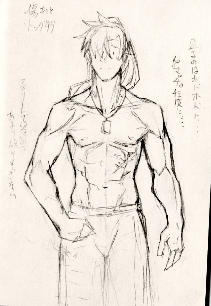 どういう体型を描くのが得意なのか丸わかりだぞ 