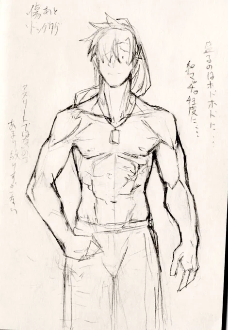 どういう体型を描くのが得意なのか丸わかりだぞ 