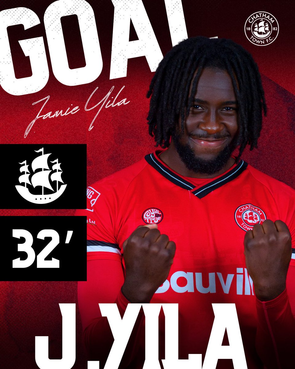 GOOAAALLLLLL!!! JAMIE YILAAAAAAAAAAAAAAA!!!!! 

[32’] — #CTFC 1-0 #DUL 

🔴⚪️⚫️ #UpTheChats