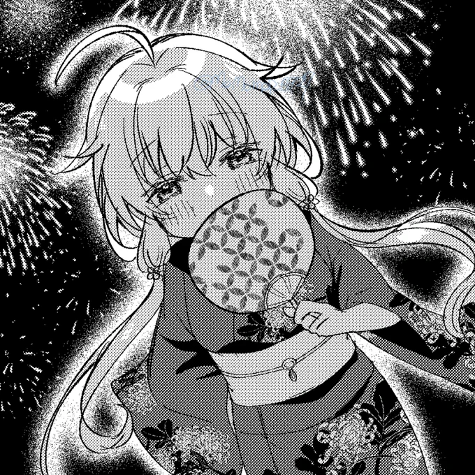 公園で夏祭りやってたので 