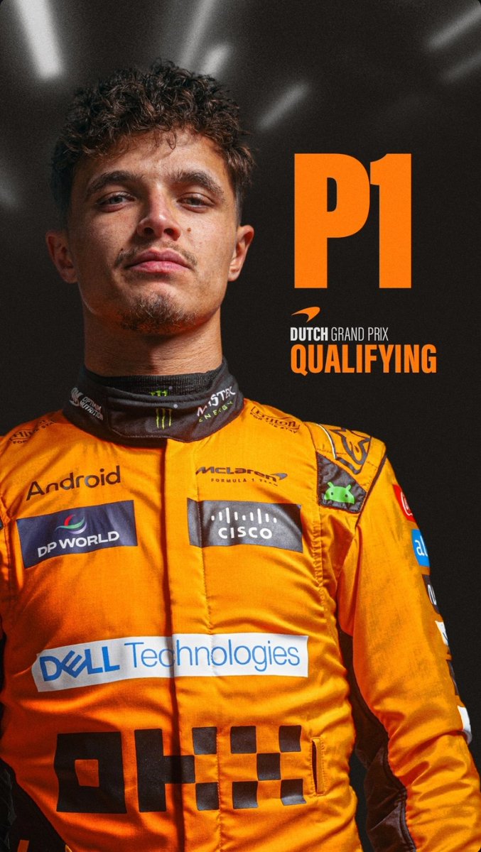 Sand7y's tweet photo. Let's go!!
Praying for a safe race tomorrow!
Go for that win Lando!!
#P1 #Poleposition #Formula1 #LandoNorris #Norris #Lando🧡 #McLaren https://t.co/lO9pgi9a3Q
