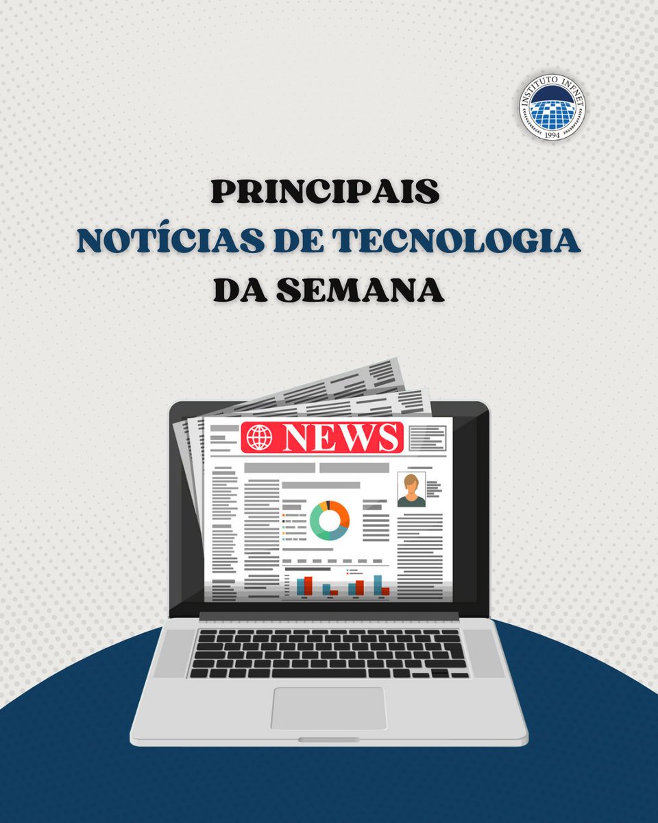 infnet's tweet photo. Se mantenha informado sobre as notícias do universo da tecnologia na última semana! 🚀💻🤓

https://t.co/TmAjnkMT2I

#tecnologia #tech #ia #notícia #carreira #infnet #vemproinfnet https://t.co/WBCQ7FwIEZ