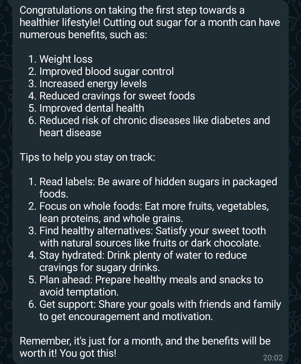 #NoSugarSeptember, I'm starting this hashtag for better health.
Read the benefits for the same: