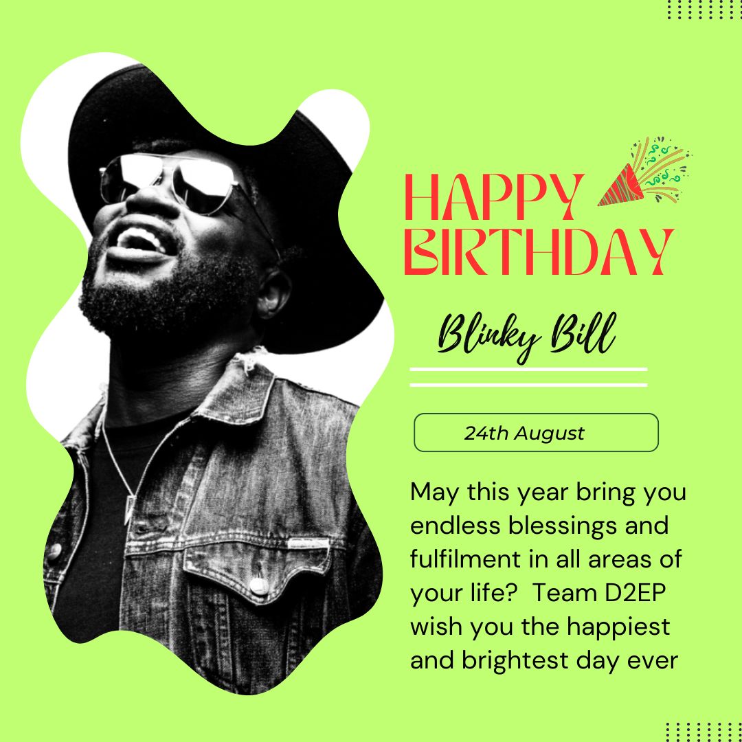 Down2earthProds's tweet photo. Happiest birthday to our magnificent Kenyan music star @HeyHeyBlinky https://t.co/05IKmdCXvz