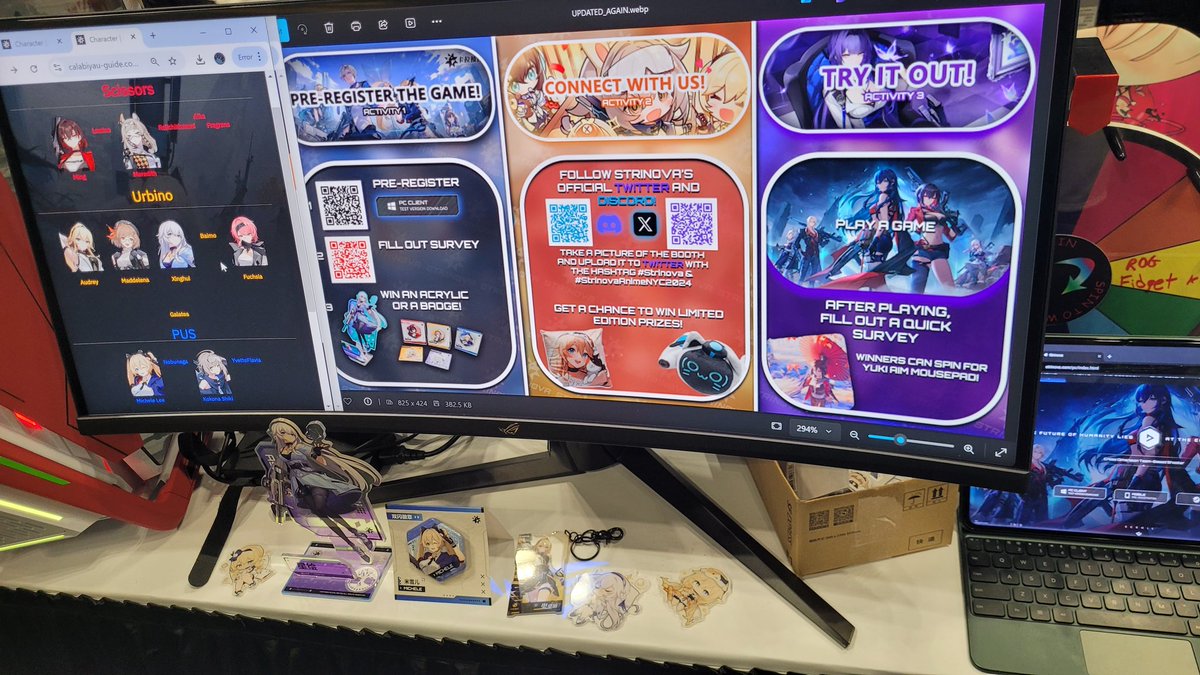 x0lse's tweet photo. @Strinova_EN #StrinovaAnimeNYC2024 https://t.co/oMNrVZ9l4O