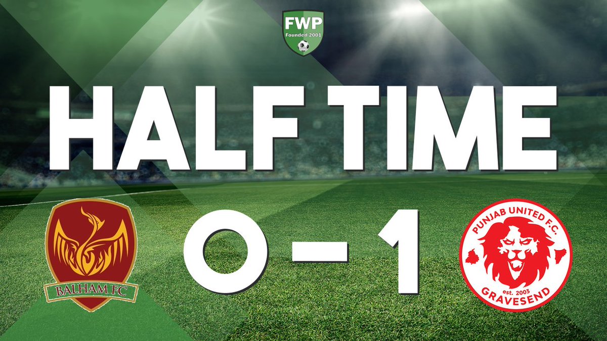 HALF-TIME: Balham 0-1 Punjab United fwp.co/aupHyM