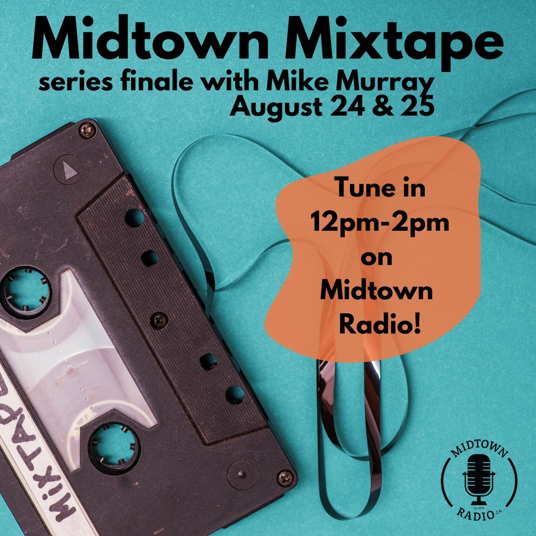 DON'T MISS the SERIES FINALE of Midtown Mixtape this weekend! 🎉

We can't believe this legendary program is finally coming to an end. We are so grateful for the time, energy, and love that @Murcut put in to making this series. 🙏

Tune in at 12pm to hear the final episode! 🥰
