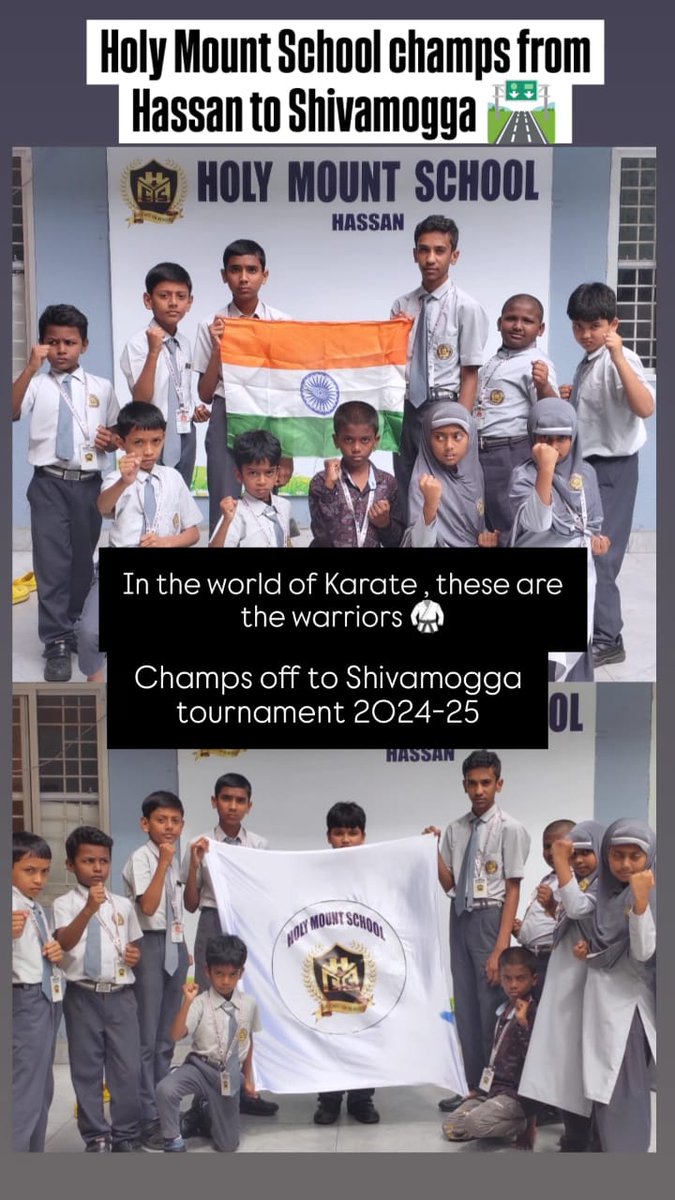afsarkodlipet's tweet photo. ಶಿವಮೊಗ್ಗದಲ್ಲಿ ನಡೆಯುತ್ತಿರುವ 5th INTERNATIONAL LEVEL KARATE OPEN CHAMPIONSHIP-2024/25  ರಲ್ಲಿ ಹಾಸನದ #HolyMountschool ನಿಂದ ನನ್ನ ಮಗ #ಮೊಹಮ್ಮದ್_ಸಕ್ಲೇನ್ ಭಾಗವಹಿಸಿದ್ದಾನೆ.

ಗೆದ್ದು ಬಾ ಮಗನೆ.....
ನಿಮ್ಮಲ್ಲರ ಶುಭ ಹಾರೈಕೆಗಳಿರಲಿ.....

ಶಿವಮೊಗ್ಗ ಓಪನ್ 5ನೇ ಅಂತರಾಷ್ಟ್ರೀಯ ಪಂದ್ಯಾವಳಿಯನ್ನು ಆ. 24, 25ರಂದು ನಗರದ ಪಿಇಎಸ್‌ ಕಾಲೇಜಿನ ಪ್ರೇರಣಾ ಸಭಾಂಗಣದಲ್ಲಿ ಆಯೋಜಿಸಲಾಗಿದೆ. 

 ಶಿವಮೊಗ್ಗದಲ್ಲಿ ನಡೆಯುತ್ತಿರುವ 5ನೇ ಅಂತರರಾಷ್ಟ್ರೀಯ ಕರಾಟೆ ಪಂದ್ಯಾವಳಿಯಲ್ಲಿ #ಶ್ರೀಲಂಕಾ, #ನೇಪಾಳ ಸೇರಿದಂತೆ ದೇಶದ 13 ರಾಜ್ಯಗಳಿಂದ ಸುಮಾರು ಎರಡೂವರೆ ಸಾವಿರ ಕ್ರೀಡಾಪಟುಗಳು ಭಾಗವಹಿಸುತಿದ್ದಾರೆ.
ಈ ಪಂದ್ಯಾವಳಿಗೆ ಅಮೆರಿಕದಿಂದ ಗ್ರಾಂಡ್ ಮಾಸ್ಟರ್ #ಚೆರಿ_ಎಫ್_ಮೌಲೆ, ಚಿತ್ರ ನಟ #ಸುಮನ್_ತಲ್ವಾರ್ ಸೇರಿದಂತೆ ಅನೇಕ ಗಣ್ಯರು ಭಾಗವಹಿಸಲಿದ್ದಾರೆ .

ಎರಡು ವಿಭಾಗದಲ್ಲಿ ಸ್ಪರ್ಧೆ ನಡೆಯುತ್ತದೆ. ಏಷ್ಯನ್ ತೀರ್ಪುಗಾರರು ಸೇರಿದಂತೆ ರಾಷ್ಟ್ರೀಯ ತೀರ್ಪುಗಾರರು ಆಗಮಿಸಲಿದ್ದಾರೆ. ವಿಜೇತರಾದವರಿಗೆ ಪದಕ ಮತ್ತು ಪ್ರಶಸ್ತಿ ನೀಡಲಾಗುವುದು.

In the 5th International Level Karate Open Championship 2024/25 taking place in Shivamogga, my son, #Mohammad_Saqlin from Holy Mount School, Hassan, is participating.

Go for it, son...
May you receive everyone’s best wishes...

The 5th International Shivamogga Open Championship will be held on August 24-25 at the Prerana Auditorium of PES College in the city.

Approximately 2,500 athletes from 13 states across the country, as well as from Sri Lanka and Nepal, are participating in the 5th International Karate Championship taking place in Shivamogga.

Several notable figures, including Grandmaster Cherry F. Maula from the United States and actor Suman Talwar, will also be attending the event.

Competitions will be held in two categories, with national and Asian judges present. Winners will receive medals and awards.

#karateIndia
#Hassan
#ProudofyouSaqlin
#Shivamogga