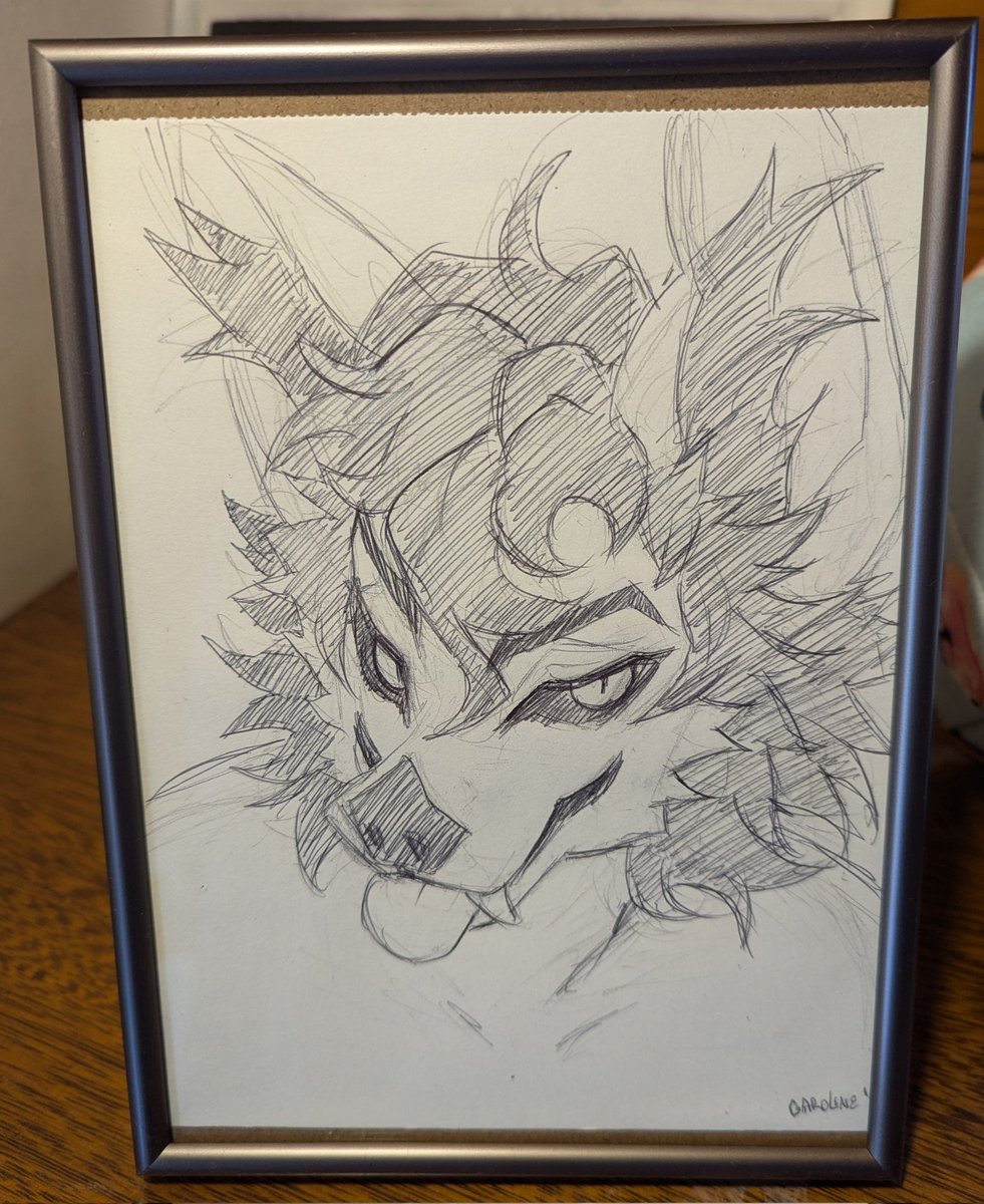 Thanks <a href="/GarolineArt/">G∆Яⵙ☀️LINE | ARFF 2025</a> for such a gorgeous hand-drawn piece ❤️

Your friendship was one of the highlights of my ArFF! Here's to many more 🥰