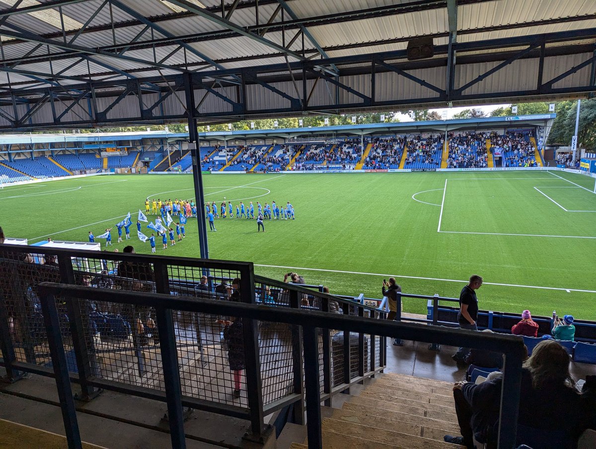 fitz1979's tweet photo. Really low standard of football @buryfcofficial and shocking hospitality. My club has gone so bad. Some guy on £50k per year as well to run the club 😂. https://t.co/ZpwpV4vCrx