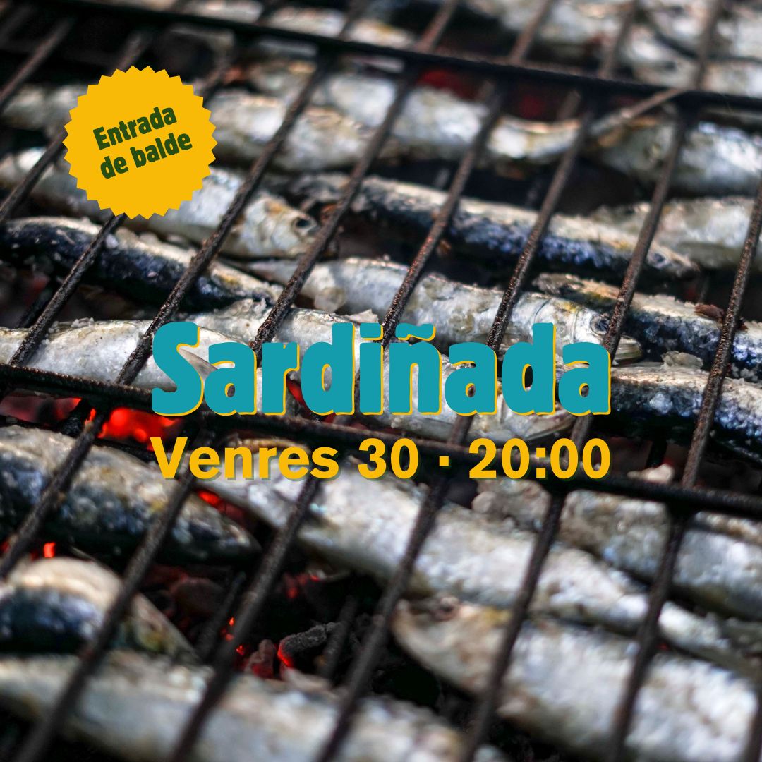 🐟 Non é San Xoán e tanto nos ten! 🐟 Este ano repetimos a sardiñada do venres en #TheWildFest  con sardiñas á brasa sobre pan de millo.
🎟 Entrada de balde o venres!
🤝 Co apoio de <a href="/CervezaElAguila/">Cerveza El Águila</a> , Centro Comercial Vialia, <a href="/Xunta/">Xunta de Galicia</a> , <a href="/depo_es/">Deputación Pontevedra</a> e Concello de Vigo.