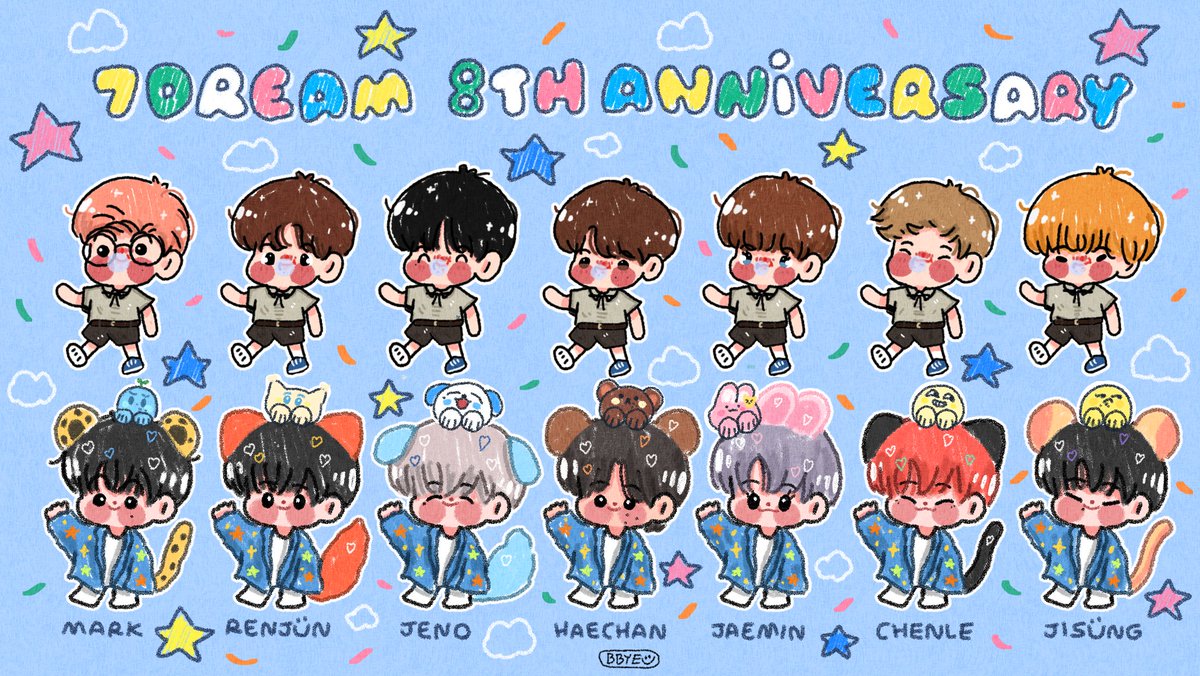bbyedec's tweet photo. 7 dreamies ♡ 
เติบโตไปด้วยกันแบบนี้เรื่อย ๆ เลยนะคับ
🫳🫳🫳🫳🫳🫳🫳
🐯🦊🐶🐻🐰🐱🐹🌱🩵

7DREAM 8TH ANNIVERSARY
#NCTDREAM 
#Forever8estie7DREAM 
#드림8ㅕ원하세요_시즈니도8ㅕ원할게요 https://t.co/OQXcZ9fdCu