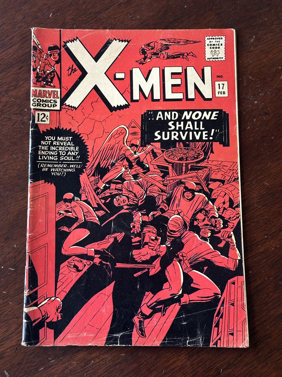 BlackCatAuction's tweet photo. X-Men #17 1966 Silver Age now available..

https://t.co/oQTT22OGlY

#comics #comicbooks #Marvel #MarvelComics #xmencomics #xmen #comicbookart https://t.co/adgj6MLBYK